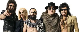 Roban equipo de presentación a grupo de rock Moderatto