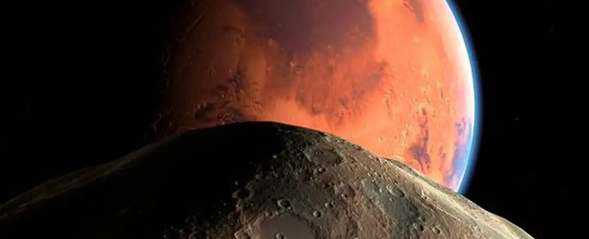 Nasa difunde video donde se muestra eclipse solar desde el planeta Marte