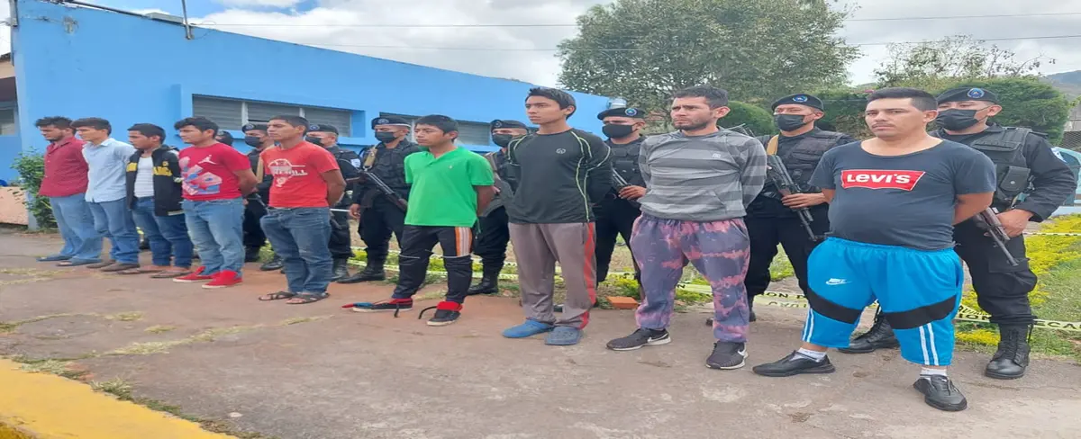 Policía captura 14 delincuentes de alta peligrosidad en Nueva Segovia