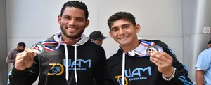 Arriban al país los atletas nicaragüenses clasificados al Mundial de Voleibol Playa