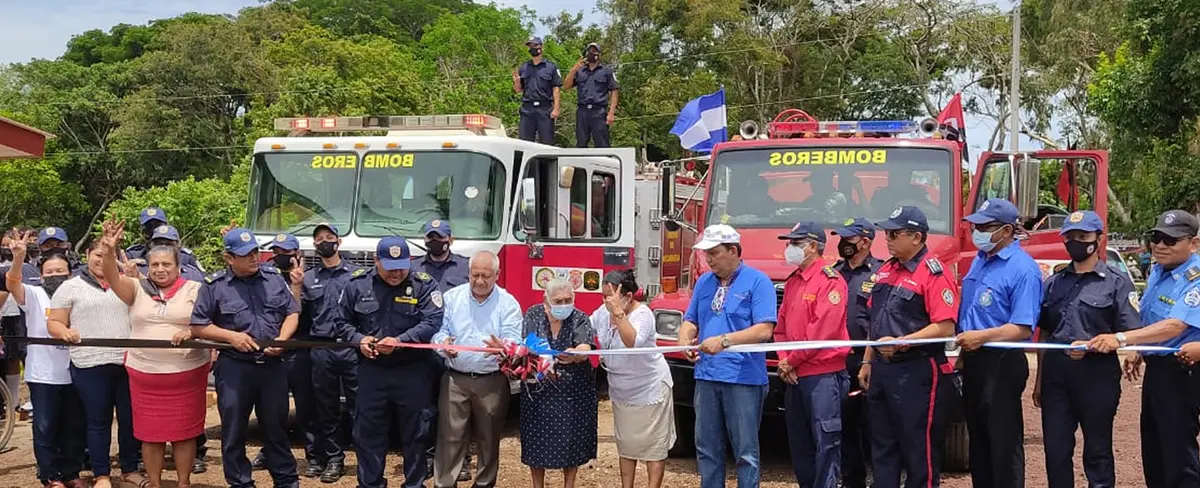 Inauguran estación bomberil 139 en Niquinohomo