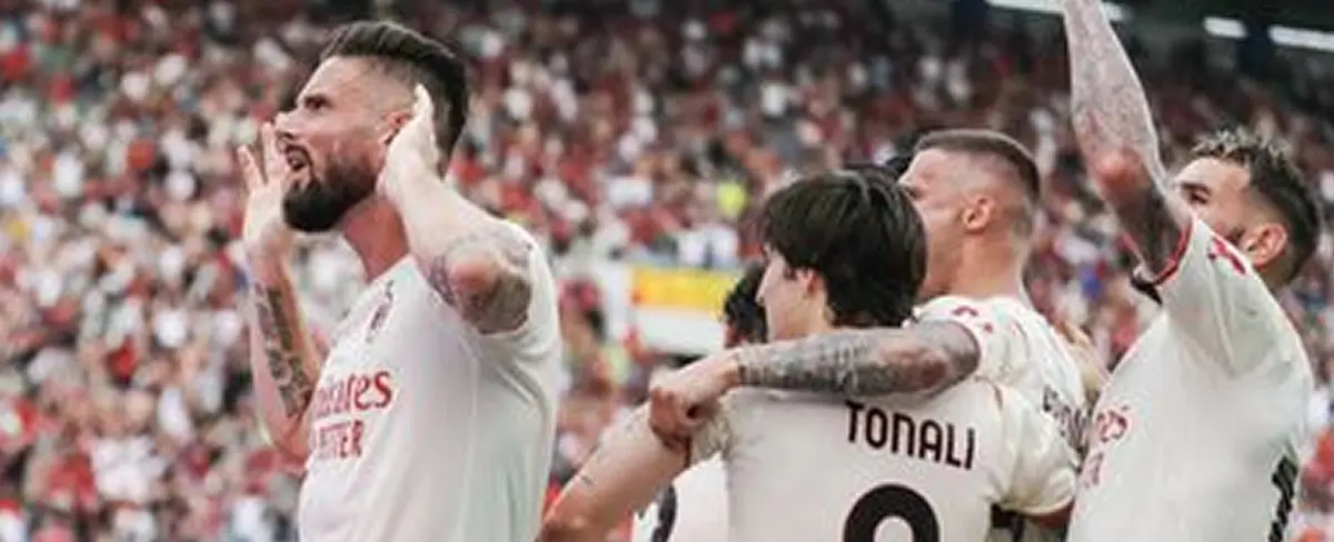 Milan golea al Sassuolo y se consagra campeón de la Seria A de Italia