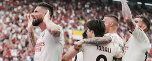 Milan golea al Sassuolo y se consagra campeón de la Seria A de Italia