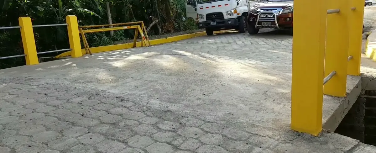 Gobierno local concluye construcción de una caja puente en Rivas