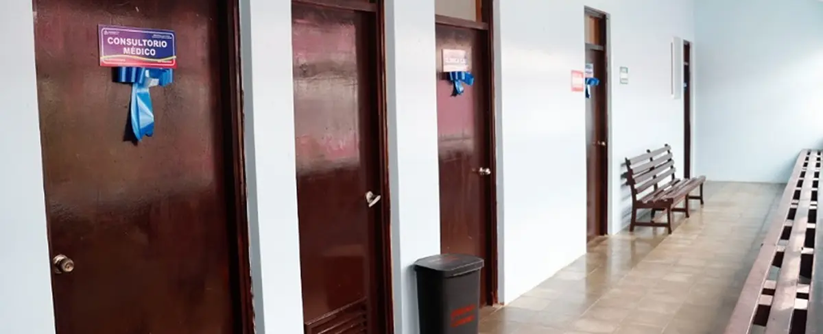 Rehabilitan área de consulta externa en Centro de Salud de El Crucero