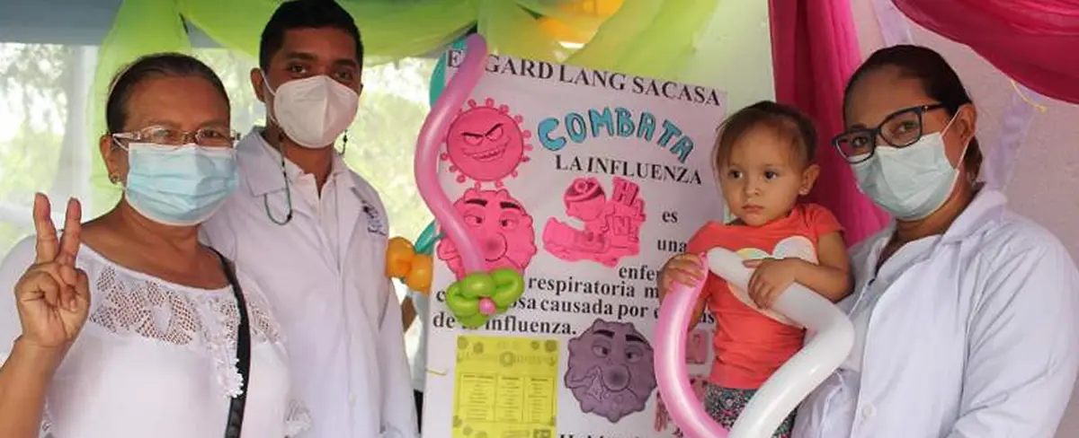 Minsa inicia jornada de vacunación contra la influenza en Managua