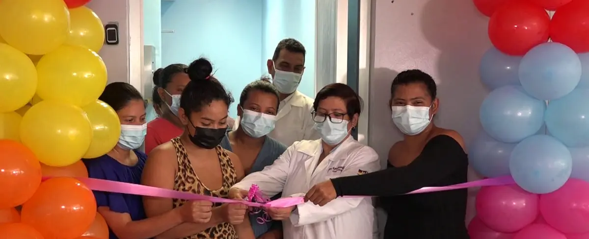 Mejoran sala de neonatología en el Hospital Alemán Nicaragüense