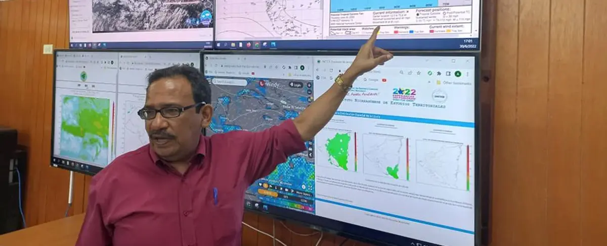 Depresión tropical avanza hacia las costas de Nicaragua