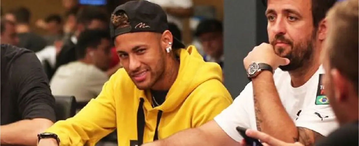 Neymar debuta en serie mundial de póker y es eliminado el primer día