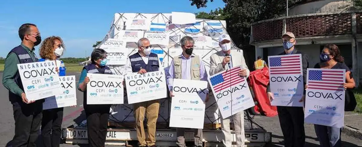 Nicaragua recibe más de 657 mil dosis de vacunas Pfizer