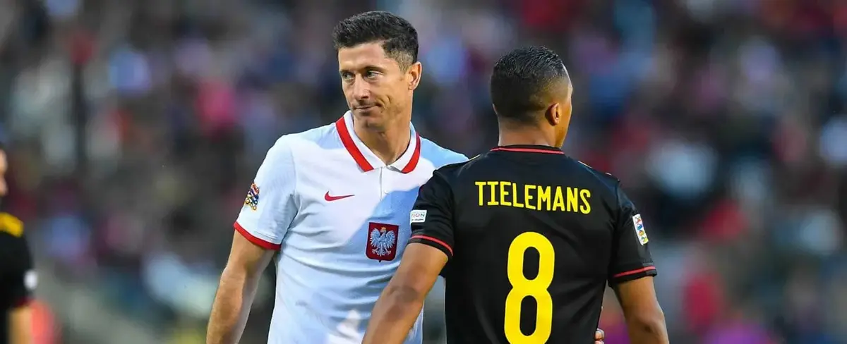 Bélgica golea al equipo de Robert Lewandowski en la Liga de Naciones
