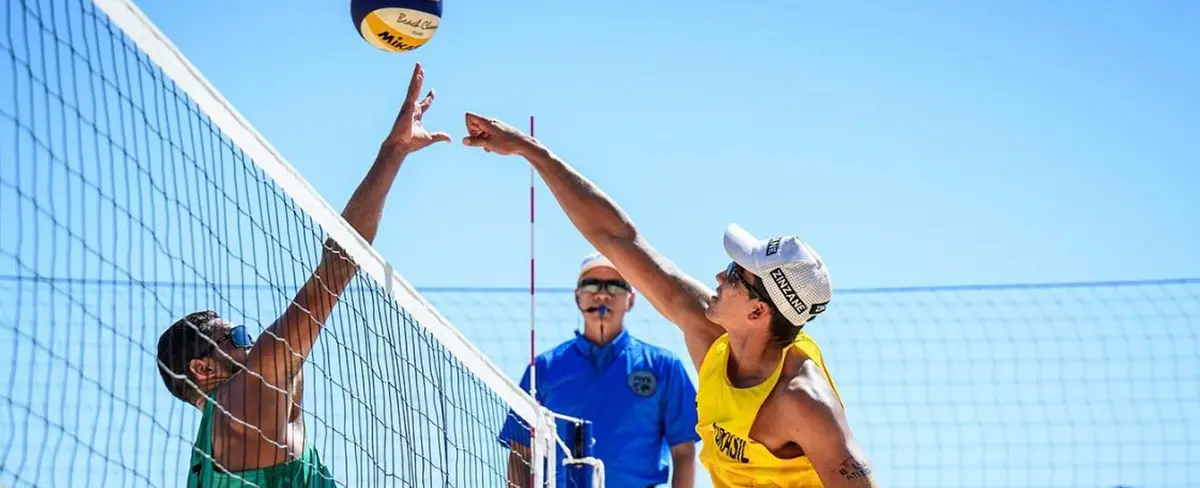 Rubén Mora y Denis López orgullosos y motivados tras su participación en el Mundial de Voleibol de Playa en Roma, Italia