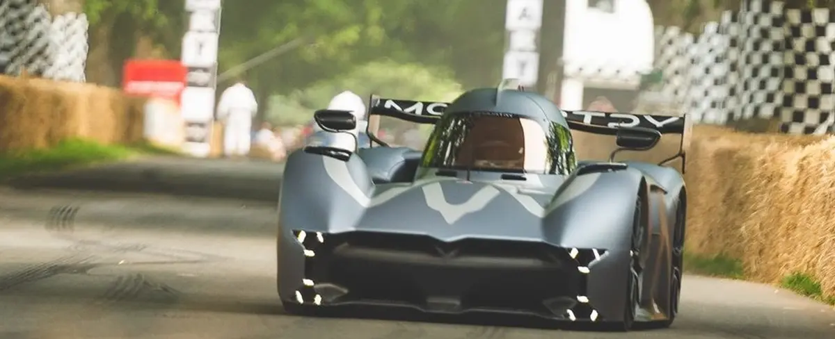 Un auto eléctrico logra nuevo récord en Festival de Velocidad