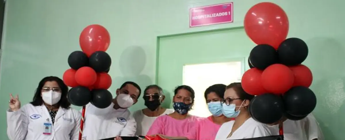 Centro Nacional de Oftalmología cuenta con nueva área de hospitalización