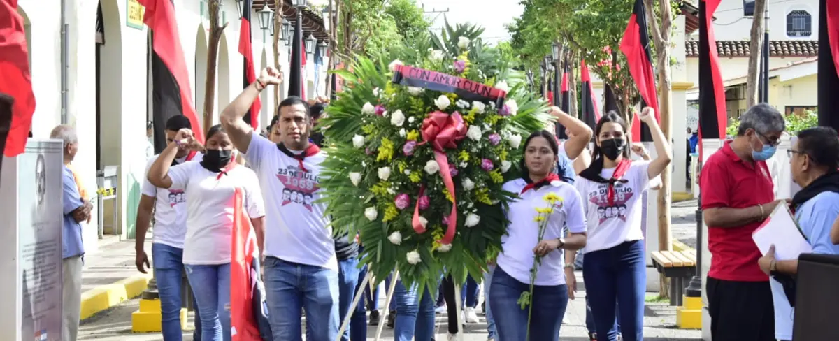León conmemora gesta heroica de los héroes y mártires del 23 de julio