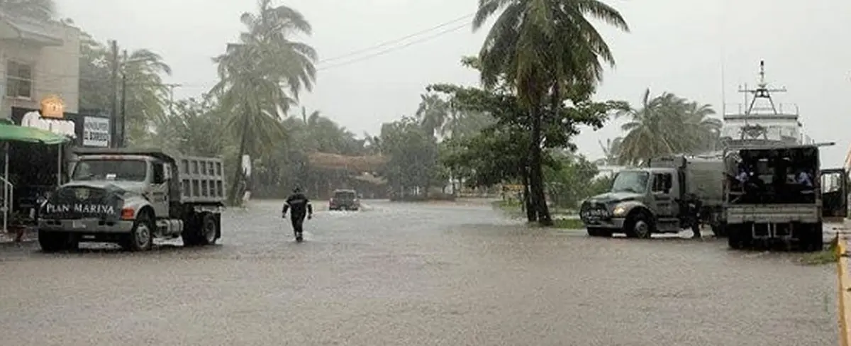 México en alerta ante formación de la tormenta tropical Frank en el pacifico