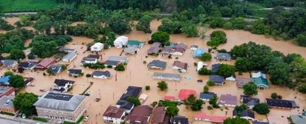 Decretan estado de emergencia tras inundaciones en Kentucky, EE.UU.