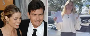 Hija menor de Charlie Sheen sufre aparatoso accidente de transito