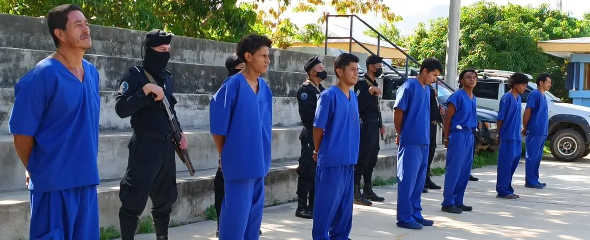 Policía captura 8 presuntos delincuentes en el departamento de Nueva Segovia