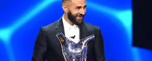 Eligen a Benzema como el Jugador del Año de la UEFA