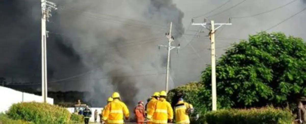 Cuba: controlan incendio en la ciudad de Matanzas