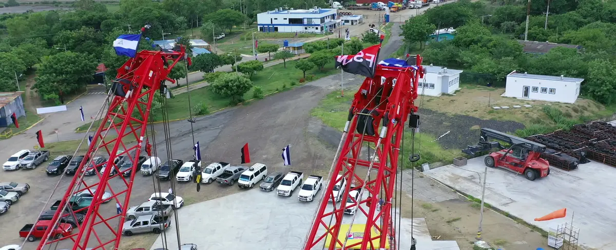 EPN instala nuevas grúas para mejorar atención en Puerto Sandino