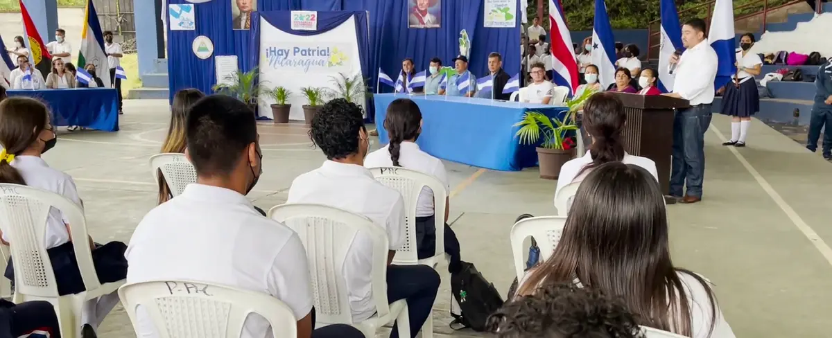 Estudiantes matagalpinos se preparan para celebrar Fiestas Patrias 2022