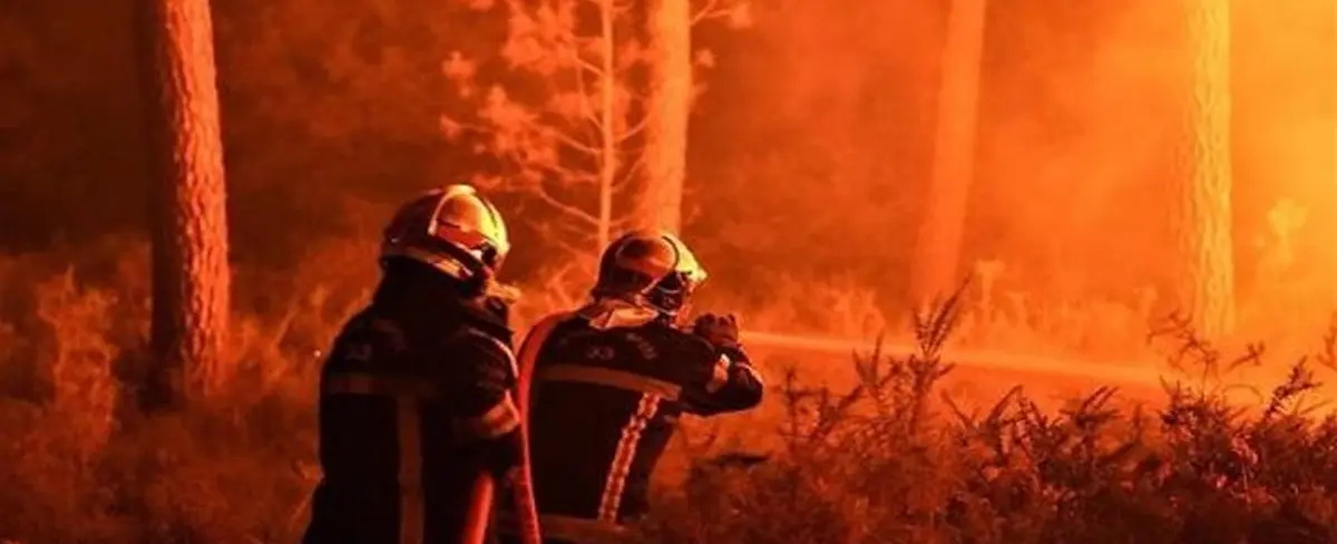 Incendio deja más de 6 mil hectáreas de bosques quemados en Francia
