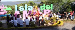 Isla del Amor recibe la venerada imagen de Santo Domingo de Guzmán