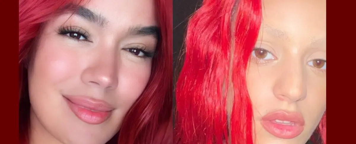 Karol G y Rosalía cambian look al mismo tiempo siendo ambas pelirrojas