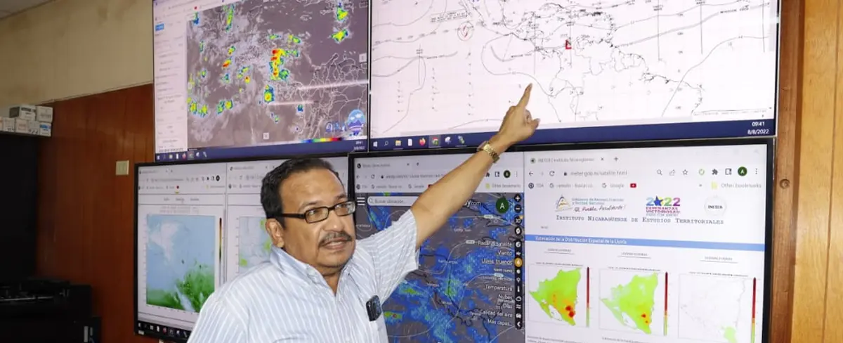 Lluvias persistirán en Nicaragua por ingreso de onda tropical número 24