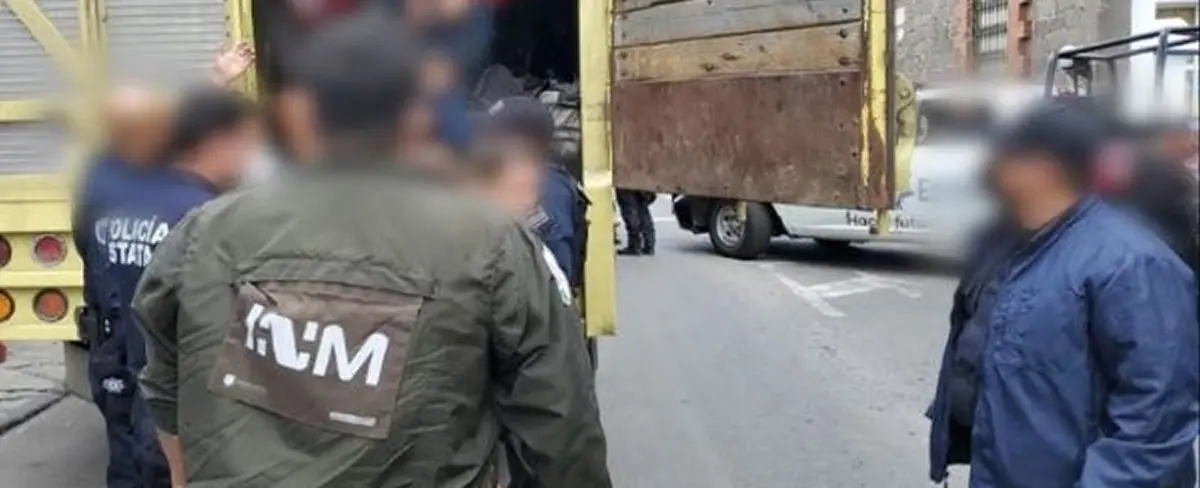 México rescata a más de 100 migrantes hacinados en un camión