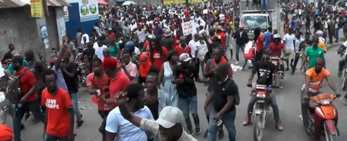 Protestas en Haití dejan al menos dos personas fallecidas