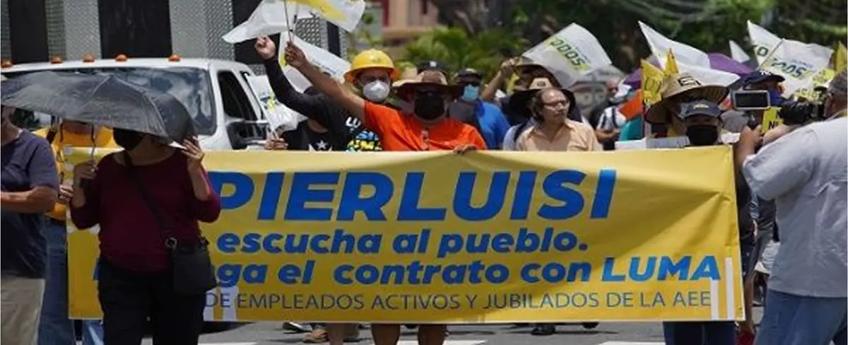 Puertorriqueños protestarán contra empresa energética privada