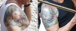 Sylvester Stallone cambia tatuaje del rostro de su esposa por el perro de 'Rocky'