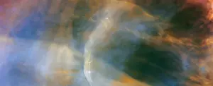 Telescopio Hubble capta una estrella recién nacida expulsando chorros luminosos de gas