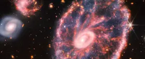 Telescopio James Webb proporciona nuevos detalles sobre la galaxia Rueda de Carro