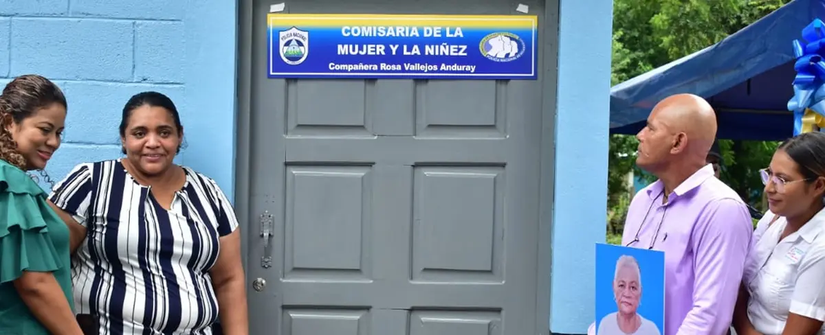 Teliqueños inauguran Comisaría de la Mujer Compañera Rosa Vallejos