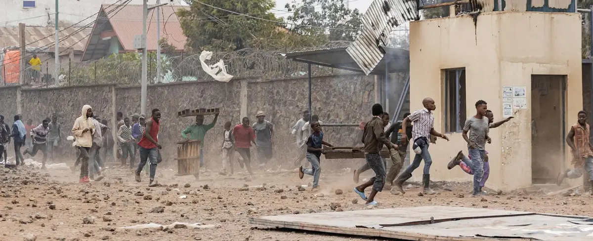 Al menos 33 decesos dejan protestas contra misión de la ONU en la República del Congo