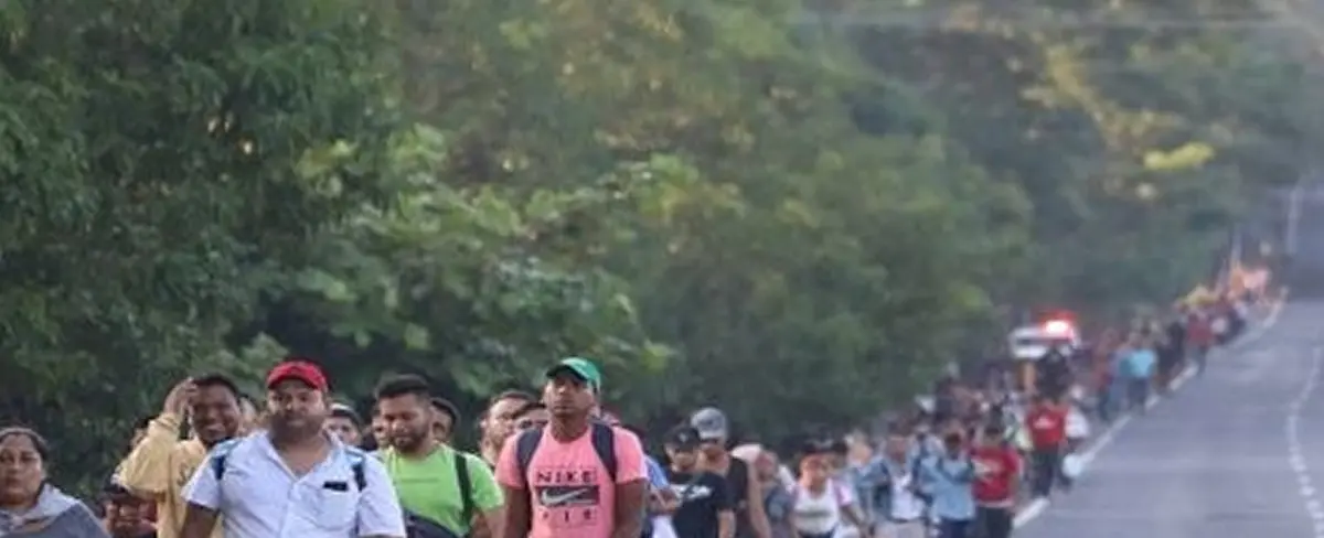 Otra caravana de migrantes parte desde el sur mexicano hacia EE.UU.