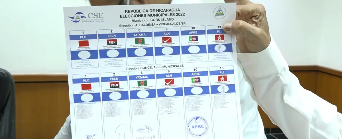 CSE y Partidos Políticos aprueban boleta electoral para los comicios municipales