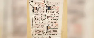 Cazador de ofertas consigue manuscrito musical con más de 700 años