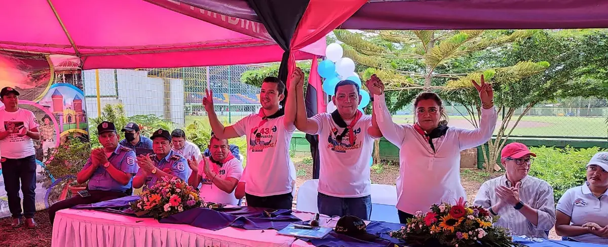 FSLN presenta a candidatos electorales por el municipio de Nindirí