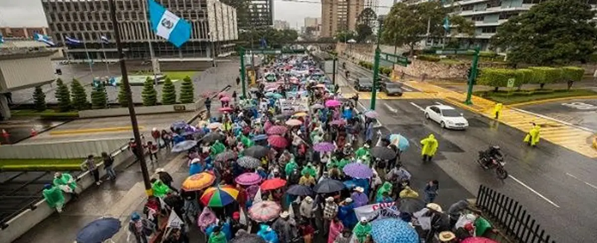 Guatemala: manifestantes exigen renuncia del presidente Giammattei