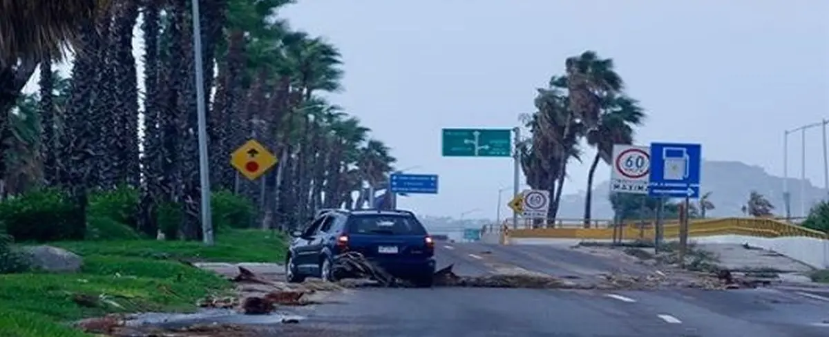Huracán Kay se degrada a tormenta tropical al atravesar México