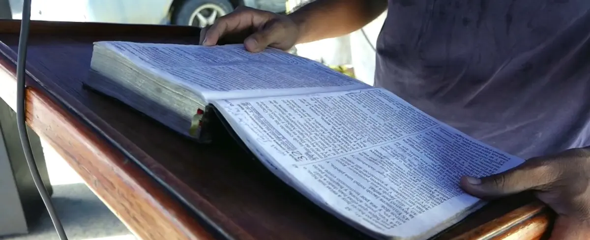 Masaya promueve lectura de la biblia en el Mercado Ernesto Fernández