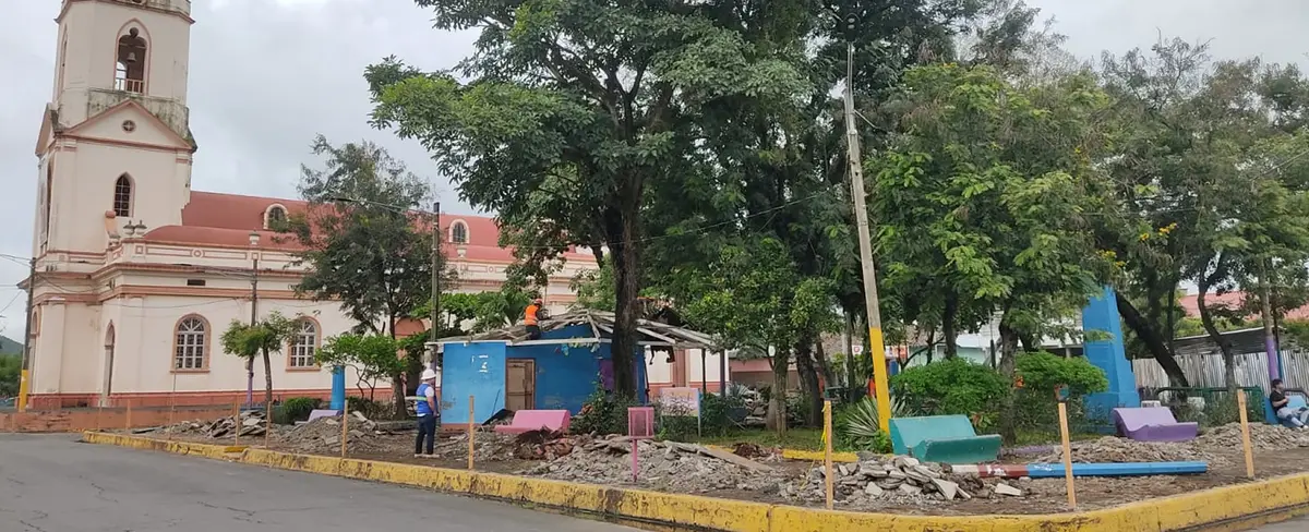 Parques de Masaya en proceso de rehabilitación