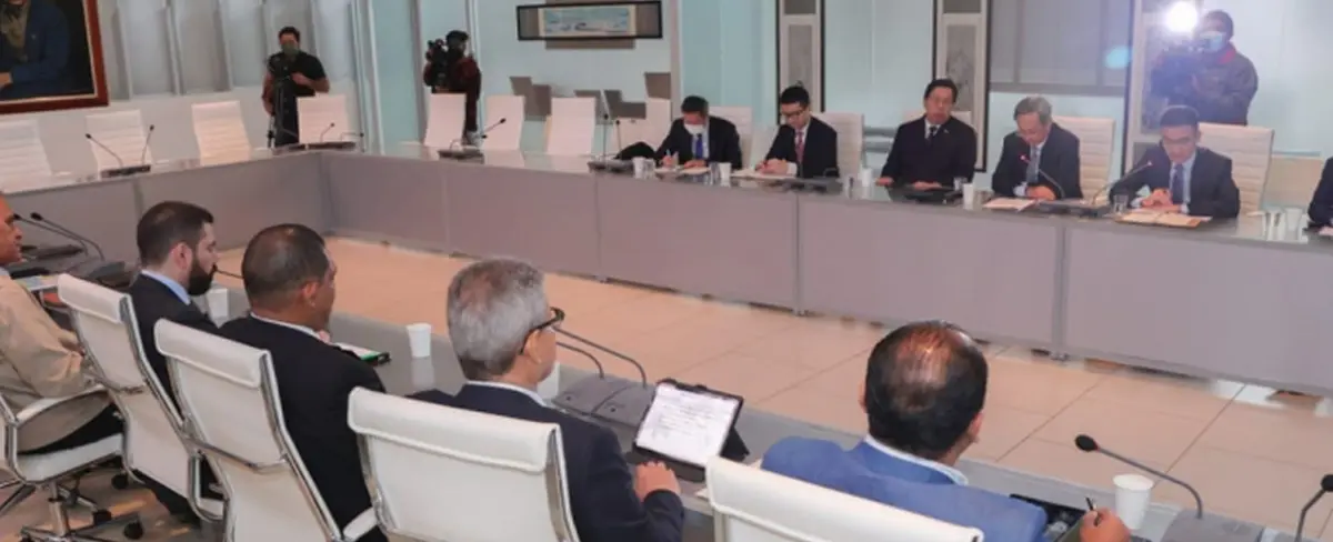 Delegación del partido Comunista de China se reúne con el Consejo Sandinista de Ministros