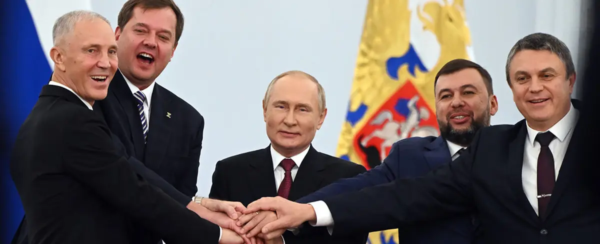 "La gente ha hecho su elección": Putin firma los tratados de adhesión de las nuevas regiones a Rusia