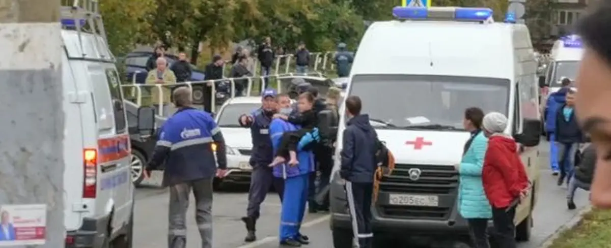 Rusia: tiroteo en una escuela causa la muerte de 13 personas